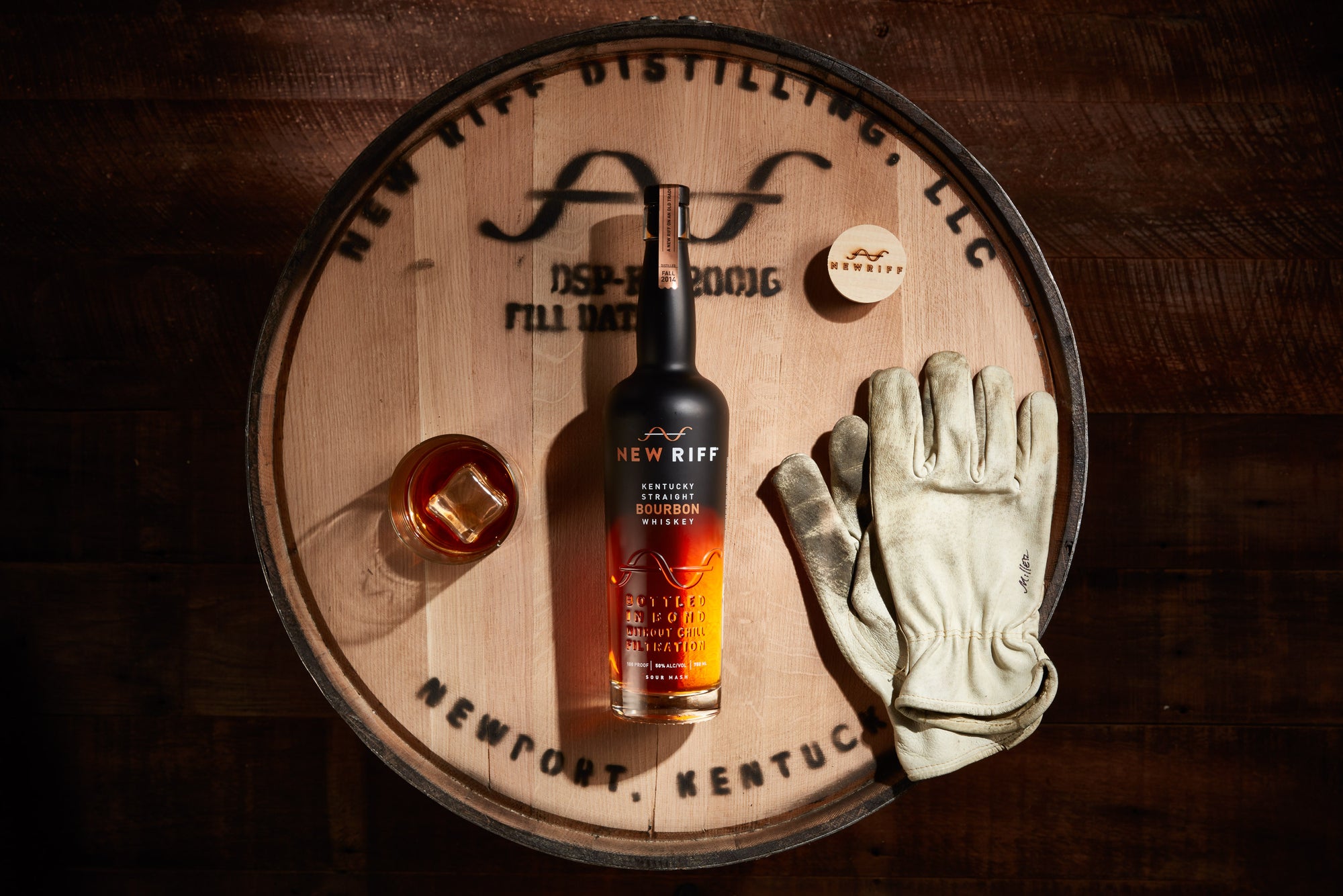 A bottle of New Riff Kentucky Bourbon, an interview with Jay Erisman