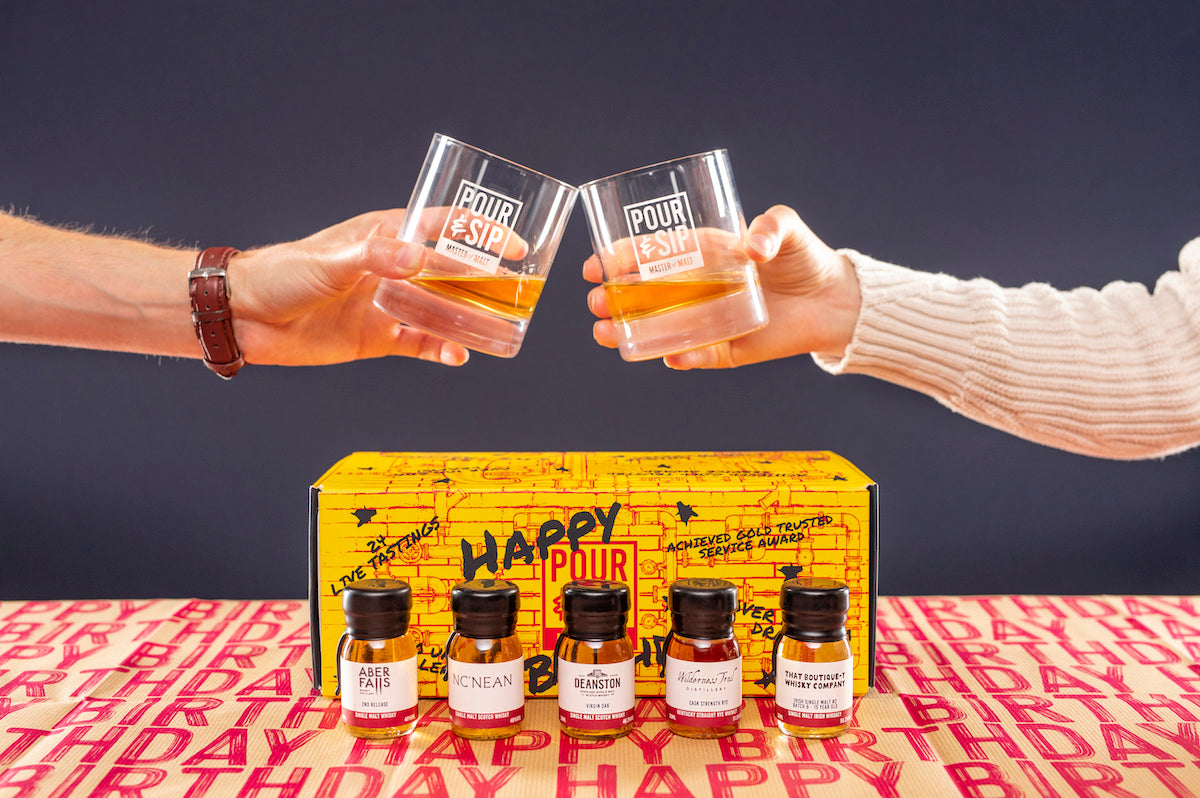 Ready to celebrate our birthday with a bumper Pour & Sip box?!