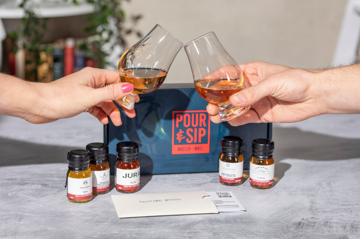 New year, new whiskies – open January’s Pour & Sip box with us!