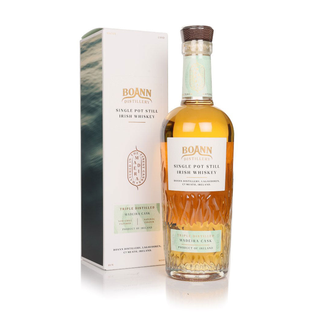 Boann Single Pot Still Irish Whiskey Madeira Cask