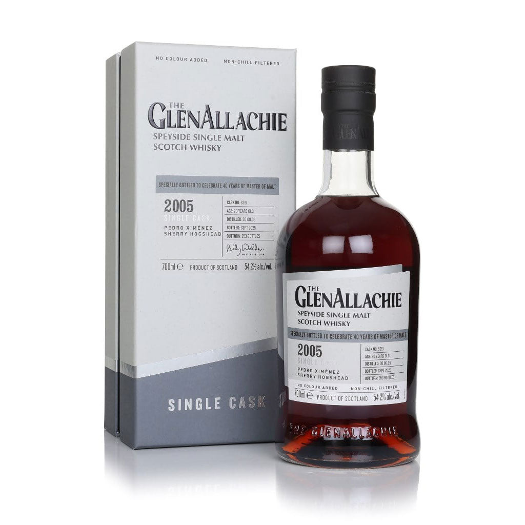 GlenAllachie 20 Year Old 2005 (cask 5391) - PX Sherry Hogshead