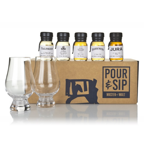 Pour & Sip December Whisky Subscription Box 